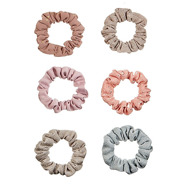 Mimi & Lula Haargummis MINI SCRUNCHIE PASTELL 6er-Set