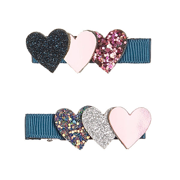 Mimi & Lula Haarklammer JAZZY HEARTBURST CLIPS 2er-Set