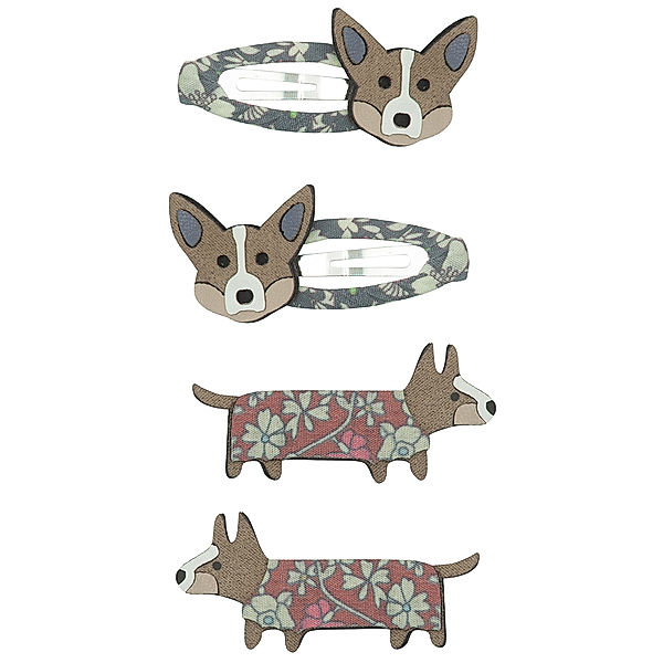 Mimi & Lula Haarspange CORGI 4er-Set