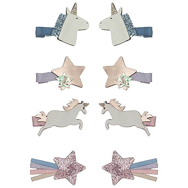 Mimi & Lula Haarspange UNICORN MINI 8er-Set