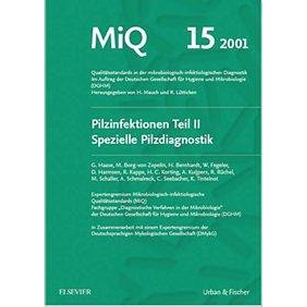 Haase, G: MiQ 15 Qualitätsstandards/ mikrobiologisch-infekt., G. Haase