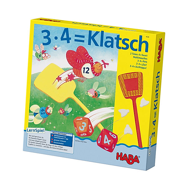 HABA 3 x 4 = Klatsch, Lernspiel