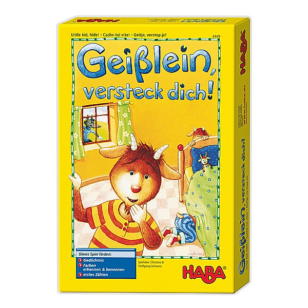 HABA 4449 Geißlein, versteck dich!, Kinderspiel