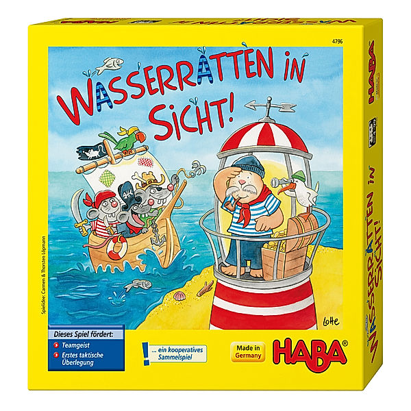 HABA 4796 Wasserratten in Sicht!, Kinderspiel