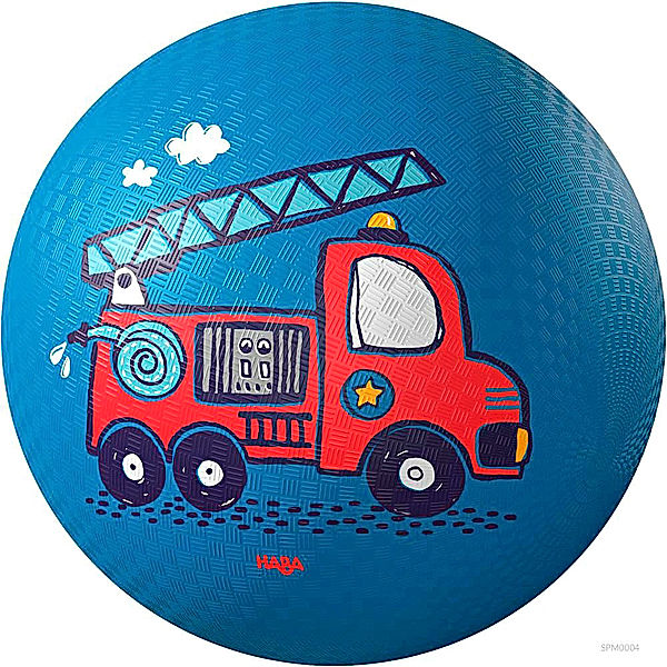 HABA Haba Ball Feuerwehr, Ø 17,8cm, blau