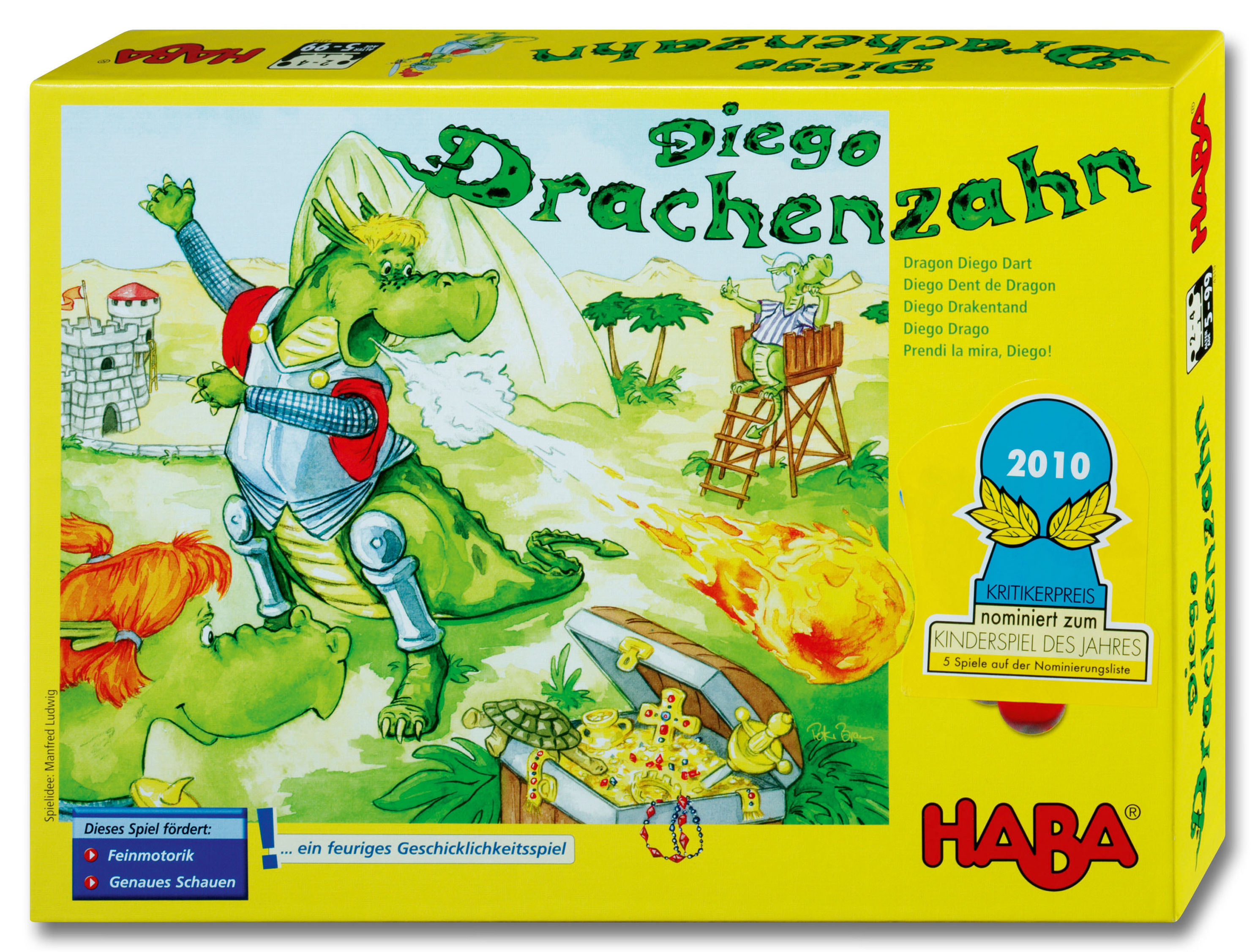 HABA Diego Drachenzahn, Kinderspiel des Jahres 2010! | Weltbild.de