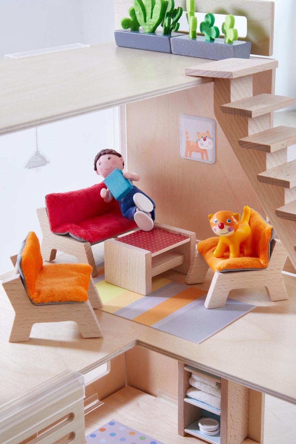 HABA Little Friends - Puppenhaus-Möbel Wohnzimmer | Weltbild.at
