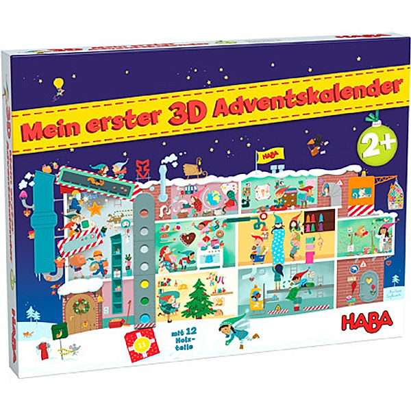 HABA - Mein erster 3D-Adventskalender, In der Weihnachtsfabrik