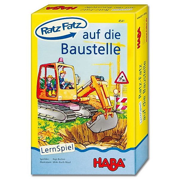 HABA - Ratz Fatz auf die Baustelle, Lernspiel