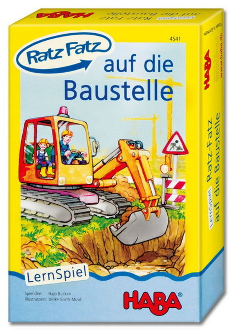 HABA - Ratz Fatz auf die Baustelle, Lernspiel | Weltbild.de