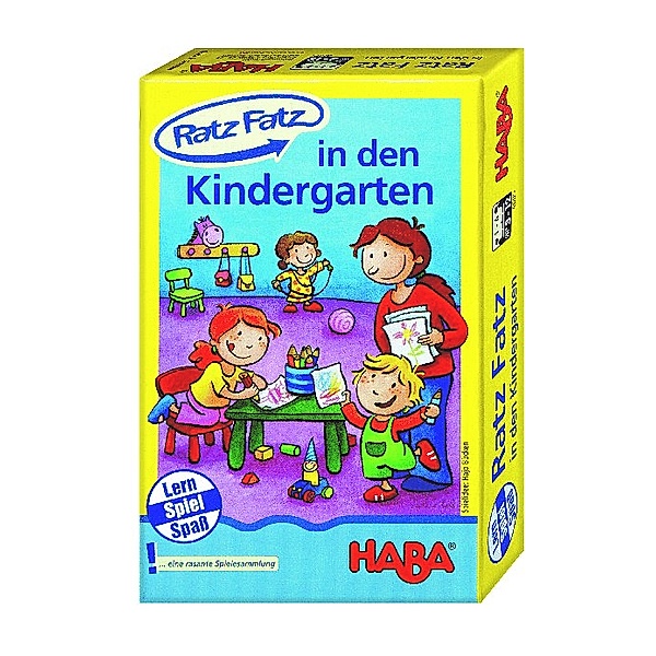 HABA HABA - Ratz-Fatz in den Kindergarten, Lernspiel