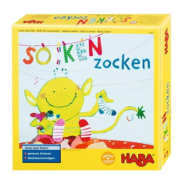 HABA HABA Socken zocken, Kinderspiel