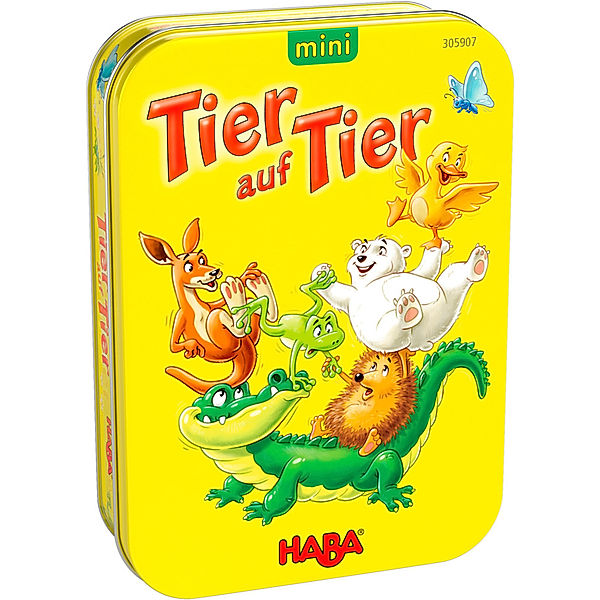 HABA HABA Tier auf Tier mini (Kinderspiel), Klaus Miltenberger, Daniel Döbner