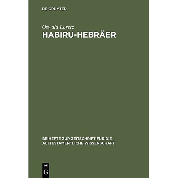 Habiru-Hebräer, Oswald Loretz