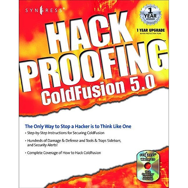 Hack Proofing ColdFusion, Syngress
