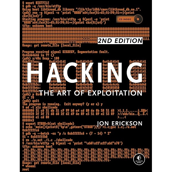 Hacking, w. CD-ROM, Jon Erickson