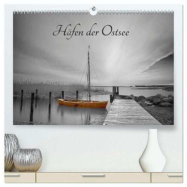 Häfen der Ostsee (hochwertiger Premium Wandkalender 2025 DIN A2 quer), Kunstdruck in Hochglanz, Calvendo, , Andrea Dievernich