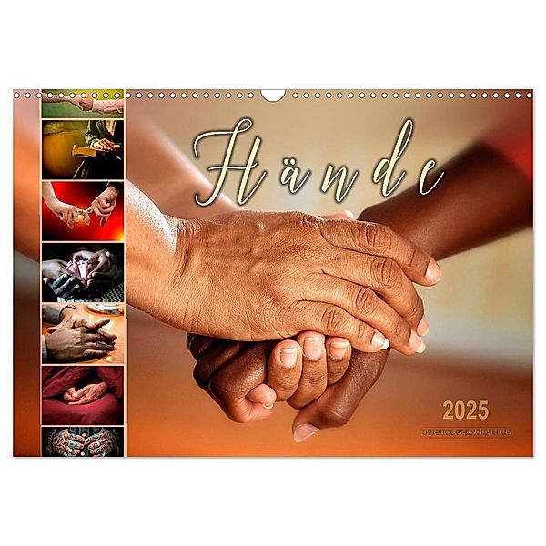 Hände (Wandkalender 2025 DIN A3 quer), CALVENDO Monatskalender, Calvendo, Peter Roder