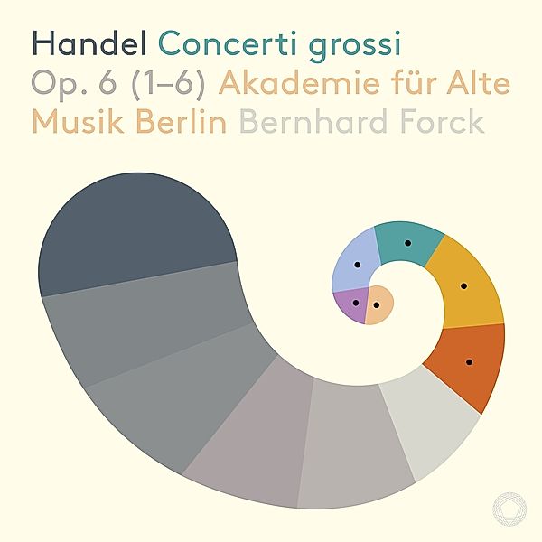 Händel: Concerti Grossi Op.6 (1-6), Bernhard Forck, Akademie für Alte Musik Berlin