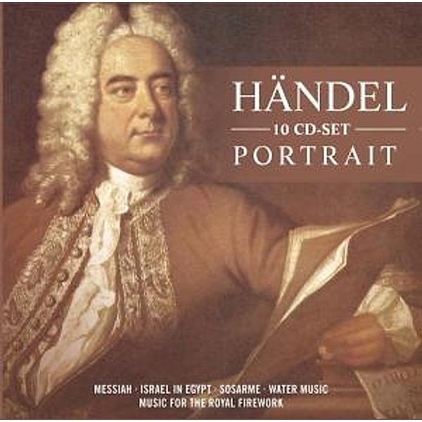 Händel - Portrait, 10 CDs, Diverse Interpreten