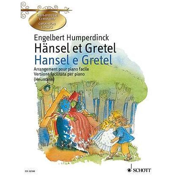 Hänsel et Gretel / Hansel e Gretel, Klavierauszug, Engelbert Humperdinck