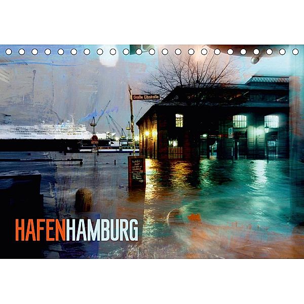 Hafen Hamburg (Tischkalender 2021 DIN A5 quer), URSfoto