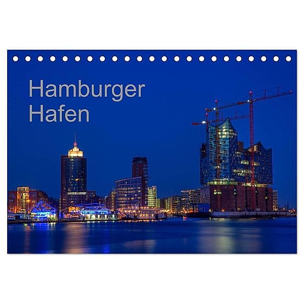 Hafen Hamburg (Tischkalender 2025 DIN A5 quer), CALVENDO Monatskalender, Calvendo, Helmut Gulbins