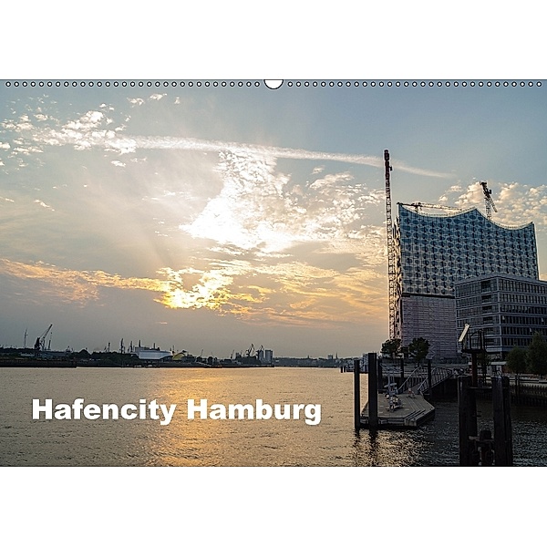 Hafencity Hamburg - die Perspektive (Wandkalender 2018 DIN A2 quer), Eberhard Kaum