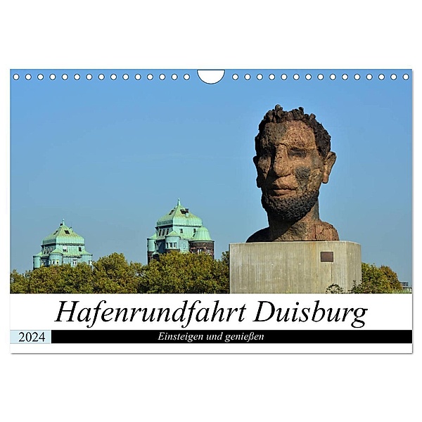 Hafenrundfahrt Duisburg (Wandkalender 2024 DIN A4 quer), CALVENDO Monatskalender, Renate Grobelny