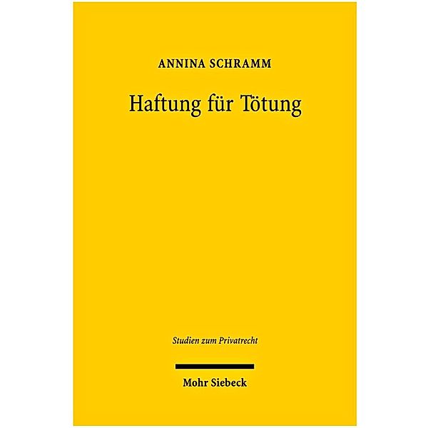 Haftung für Tötung, Annina Schramm