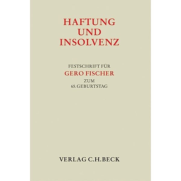 Haftung und Insolvenz