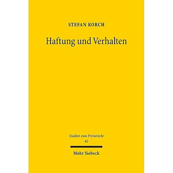 Haftung und Verhalten, Stefan Korch