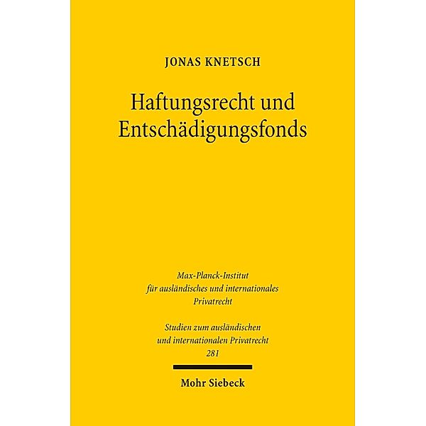 Haftungsrecht und Entschädigungsfonds, Jonas Knetsch