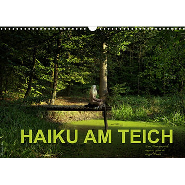 HAIKU AM TEICH (Wandkalender 2022 DIN A3 quer), Fru.ch