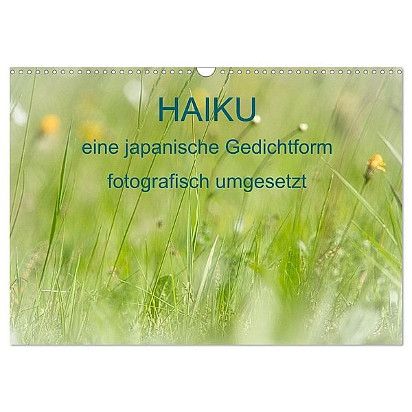 HAIKU, eine fotografische Interpretation (Wandkalender 2024 DIN A3 quer), CALVENDO Monatskalender, MSchelken