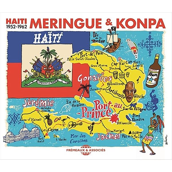 Haiti: Meringue & Konpa 1952-1962, Diverse Interpreten