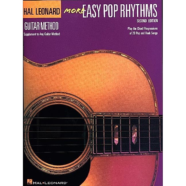 Hal Leonard Gitarrenmethode / Guitar Method / Hal Leonard Guitar Method: More Easy Pop Rythms