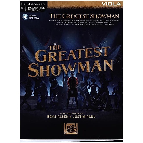 Hal Leonard Instrumental Play-Along / The Greatest Showman, Viola, Benj Pasek, Justin Paul