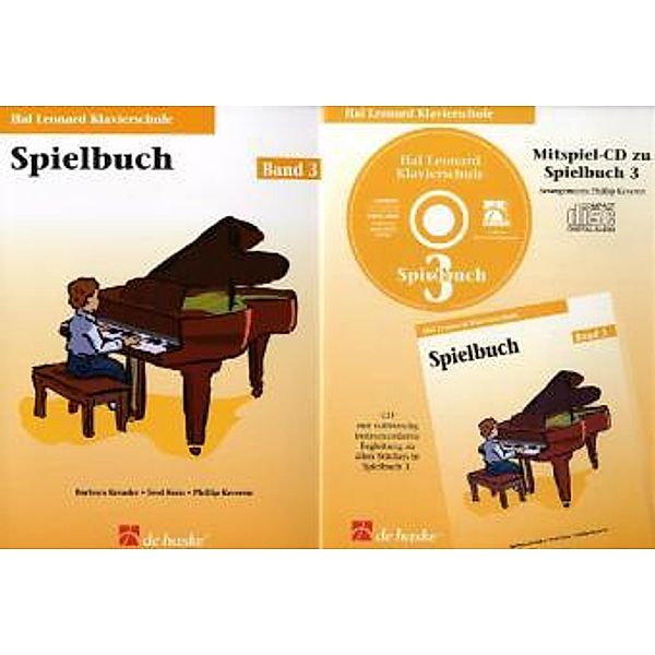 Hal Leonard Klavierschule, Spielbuch u. Audio-CD.Bd.3, Hal Leonard