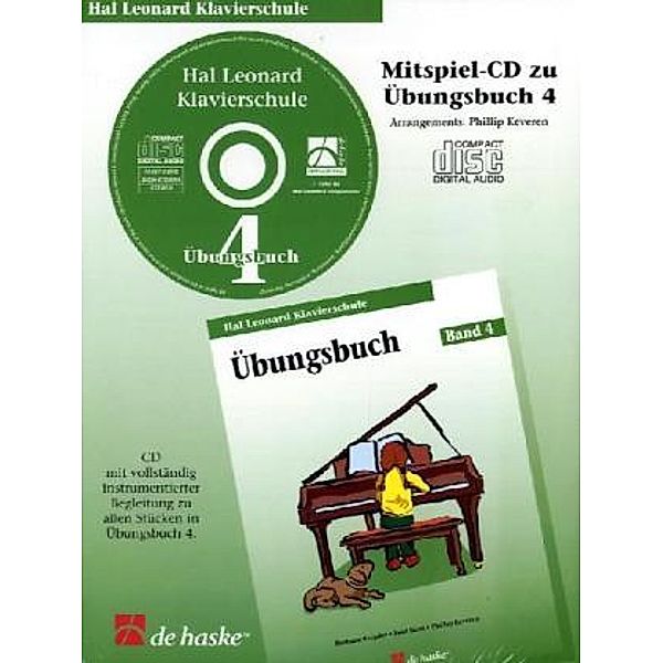 Hal Leonard Klavierschule, Übungsbuch, 1 Audio-CD