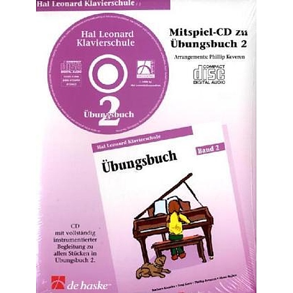 Hal Leonard Klavierschule, Übungsbuch.Tl.2,1 Audio-CD