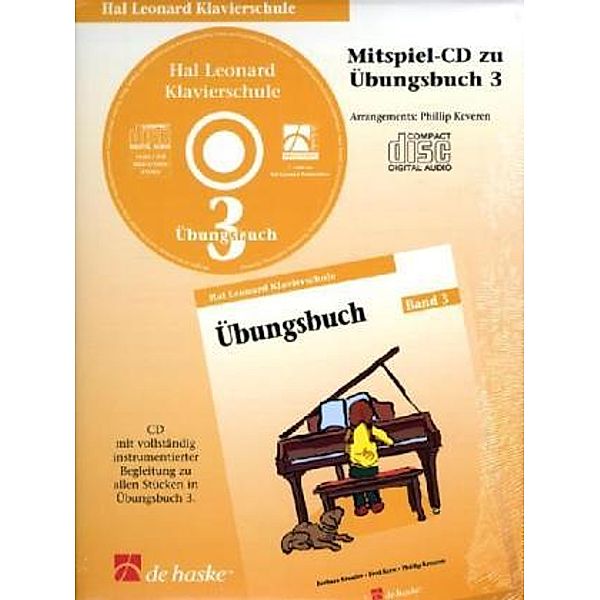 Hal Leonard Klavierschule, Übungsbuch.Tl.3,1 Audio-CD