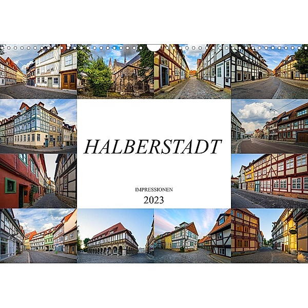Halberstadt Impressionen (Wandkalender 2023 DIN A3 quer), Dirk Meutzner