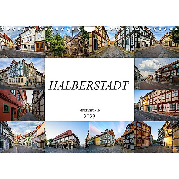 Halberstadt Impressionen (Wandkalender 2023 DIN A4 quer), Dirk Meutzner