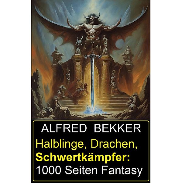 Halblinge, Drachen, Schwertkämpfer: 1000 Seiten Fantasy, Alfred Bekker