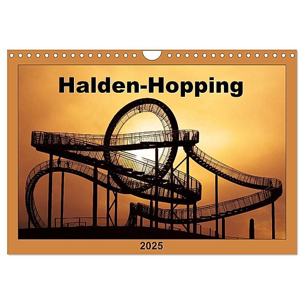 Halden-Hopping (Wandkalender 2025 DIN A4 quer), CALVENDO Monatskalender, Calvendo, Anke Grau