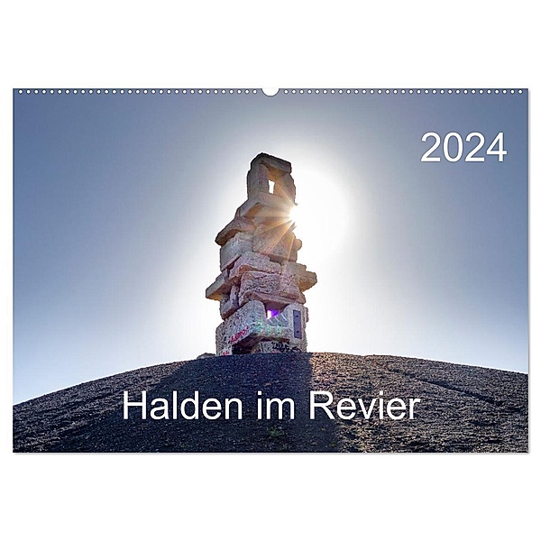Halden im Revier (Wandkalender 2024 DIN A2 quer), CALVENDO Monatskalender, Fabian Linden