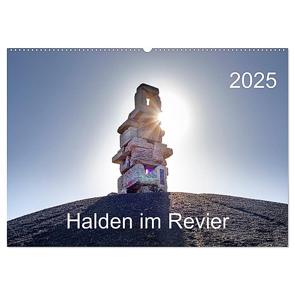 Halden im Revier (Wandkalender 2025 DIN A2 quer), CALVENDO Monatskalender, Calvendo, Fabian Linden