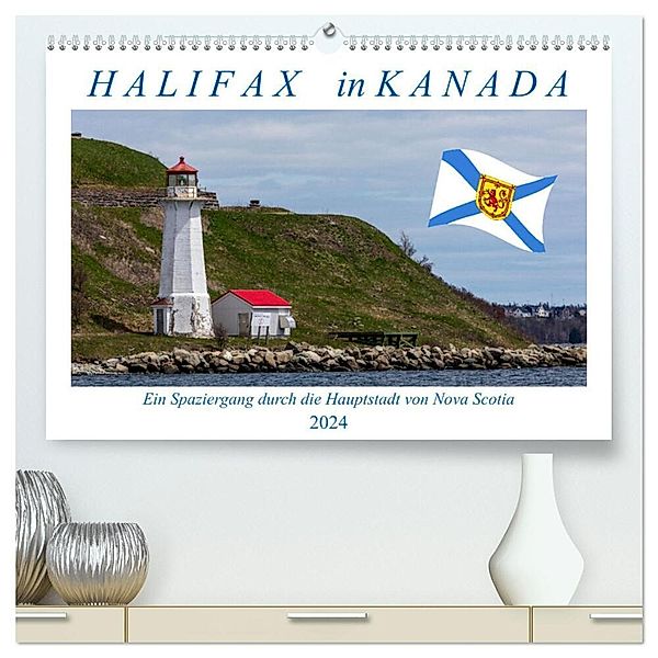 Halifax in Kanada (hochwertiger Premium Wandkalender 2024 DIN A2 quer), Kunstdruck in Hochglanz, Roland Brack