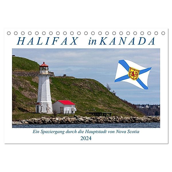 Halifax in Kanada (Tischkalender 2024 DIN A5 quer), CALVENDO Monatskalender, Roland Brack